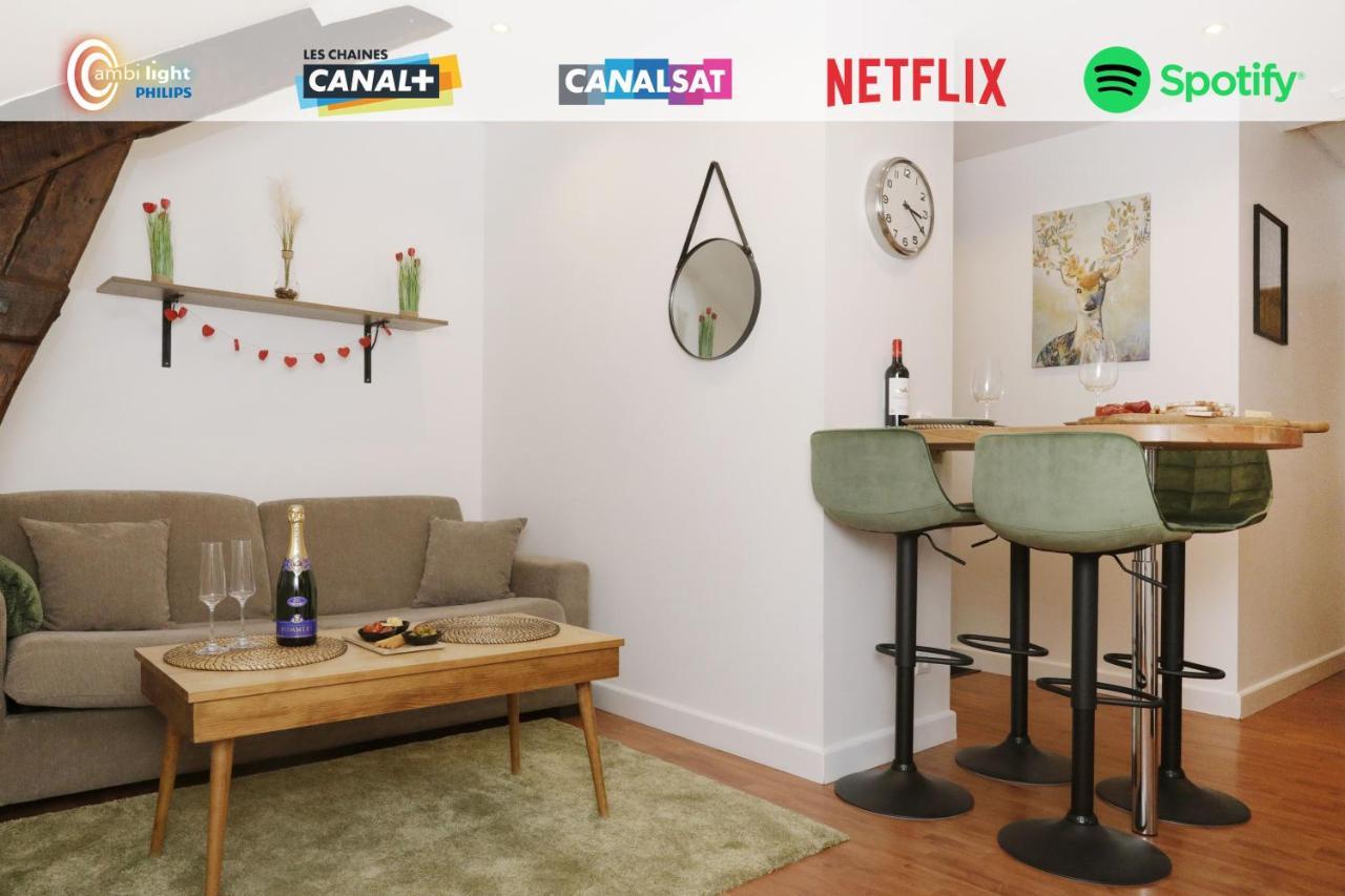 Rooftop - Cosy Flat Centre Senlis Санлис Екстериор снимка